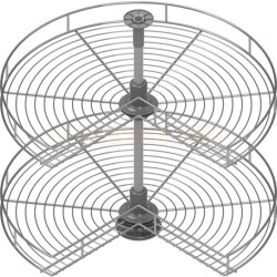 Starax 3022 3/4 Döner Sepet Takımı 83 cm Krom - Starax