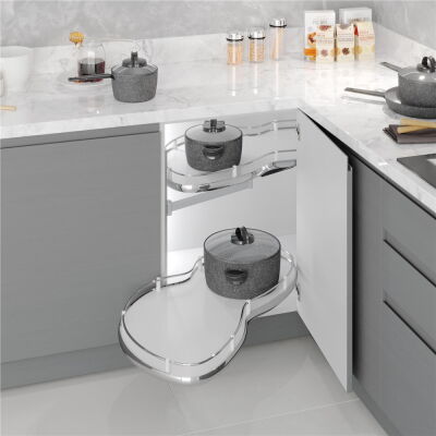 Starax 3104 Krom Kör Köşe Döner Tablalı Körköşe - 1