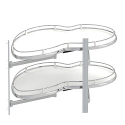 Starax 3104 Krom Kör Köşe Döner Tablalı Körköşe - 2