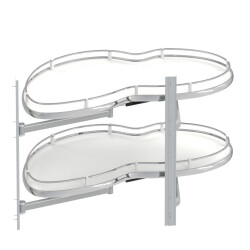 Starax 3123 Antrasit Kör Köşe Döner Tablalı Körköşe - Starax