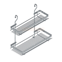 Starax 4007 Classic Small - Large Two Shelf Spice Rack - Starax