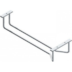 Starax 4041 Chrome Glass Hanger 1 Compartment - Starax