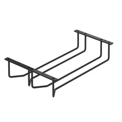 Starax 4042 Kadeh Askısı 1 Bölmeli Antrasit 50cm - 2