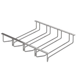 Starax 4043 Kadeh Askısı 4 Bölmeli Krom 35.5 cm - Starax