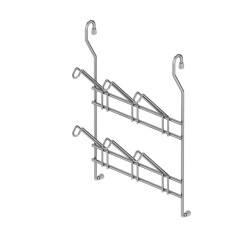 Starax 4601 Chrome Hanging Cup Holder - Starax