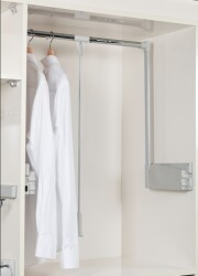 Starax 6013 Grey Wardrobe Lift Grey - 2