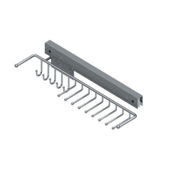 Starax 6057 Anthracite Tie Holder and Belt Holder - Starax