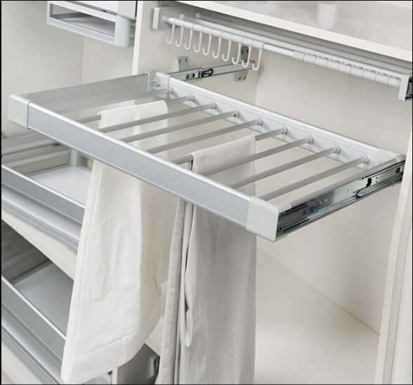 Starax 6202 Teleskopik Raylı Alm Pantolonluk 45cm Gri