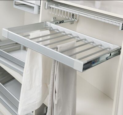 Starax 6203 Teleskopik Raylı Alm Pantolonluk 50cm Gri - 1