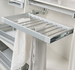 Starax 6204 Teleskopik Raylı Alm Pantolonluk 55cm Gri - Starax