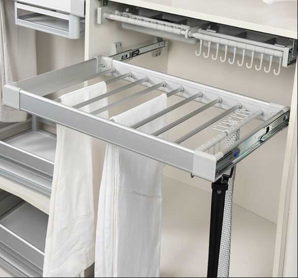 Starax 6205 Teleskopik Raylı Alm Pantolonluk 60cm Gri