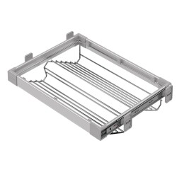 Starax 6261 Grey Telescopic Shoe Rack Aluminum 60 cm - Starax