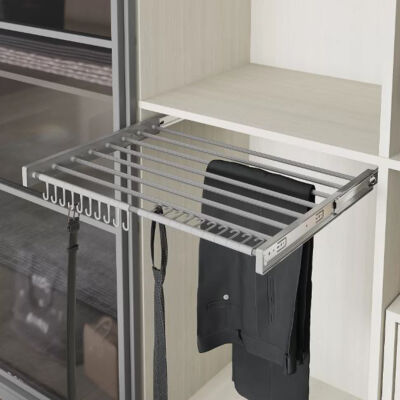 Starax 6306 Plastik Teleskopik Raylı Pantolonluk 70cm Gri - 2