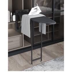 Starax 6611 Ayak Destekli Ütü Masası Antrasit 150cm - Starax