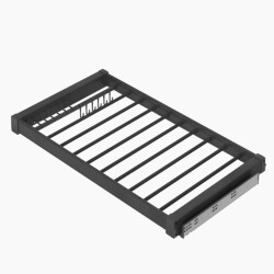 Starax 6708 Gizli Raylı Çekmeceli Pantolonluk 70cm Antrasit - 1