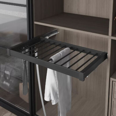 Starax 6709 Anthracite Aluminium Trouser Holder - 2