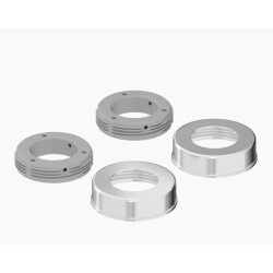 Starax 7231 Boru Bağlantı Flanşı Takım 51mm Krom - 1