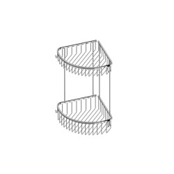 Starax 8866 Süngerlik İkili Oval Köşe 22cm Krom - Starax