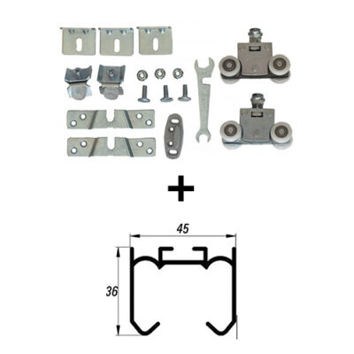 Starax LC 99 Sürgü Kapı Mekanizması ( 2 Metre Ray Dahil ) - 1