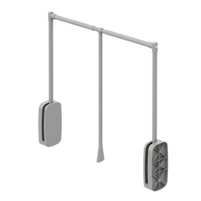Starax Wardrobe Lift 12 Kg Load Capacity Grey 60-85 cm - 3