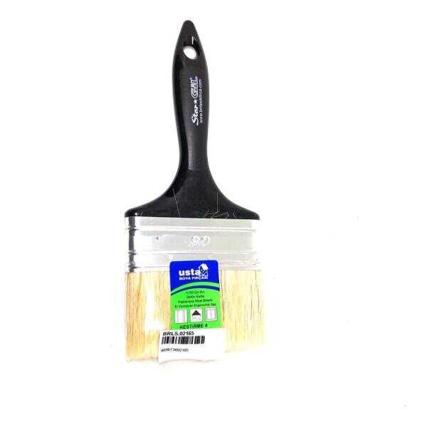 Stargil Kestirme Fırçası Usta Yağlı Boya Fırçası No:4  