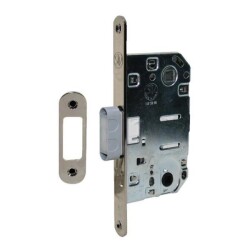 Stv Lock Wc Door Handle Magnetic Nickel 50X8X96X6 - Stv