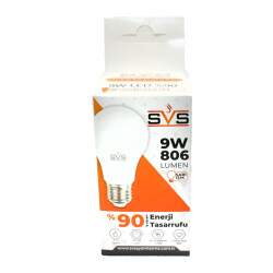 Svs Led Ampül 9W 3000k Sarı - Pelsan
