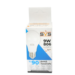 Svs Led Bulb 9W 6500k White - Pelsan