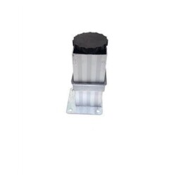 Sym Aluminium Leg Square 40X40 10Cm Striped - Sym