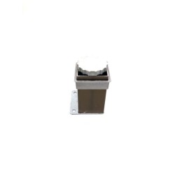Sym Aluminium Leg Square 40X40 8Cm Inox - Sym
