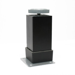 Sym Aluminum Leg Square 40X40 10Cm Black - Sym