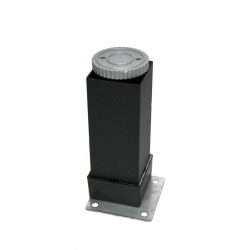 Sym Aluminum Leg Square 40X40 15Cm Black - Sym