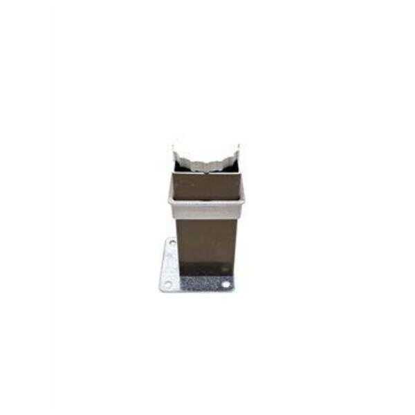 Sym Kare Alüminyum Ayak 40x40 Inox 10cm