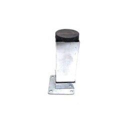 Sym Kare Alüminyum Ayak 40x40 Krom 12cm - Sym