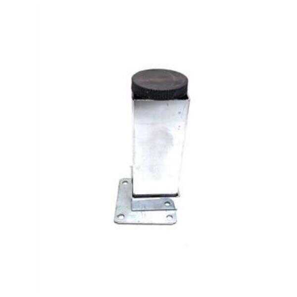 Sym Kare Alüminyum Ayak 40x40 Krom 12cm
