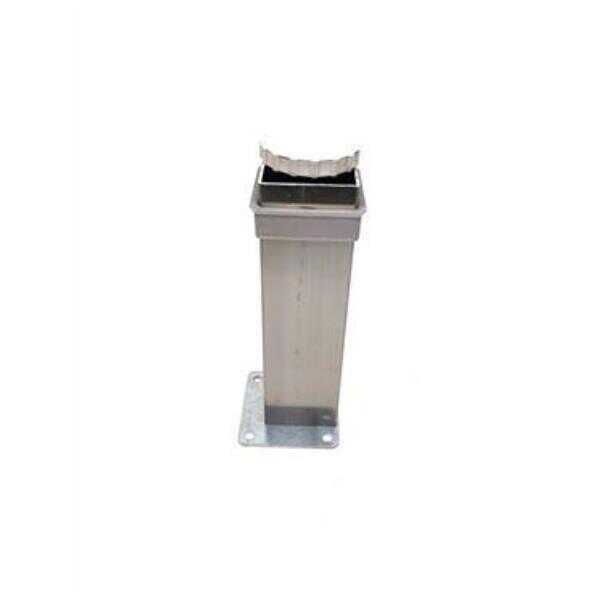 Sym Kare Alüminyum Ayak 40x40 Inox 15cm