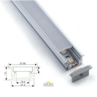 Sym Aydınlatma Profili Led Üst Çerçeve Tırnaklı Kpk 100cm - 2