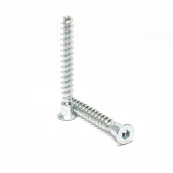 Sym Cabin Screw Butt Head 6.3X50 Zinc - Sym
