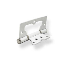 Sym Hinge 10Cm Steel White Painted With Internal Release - 2