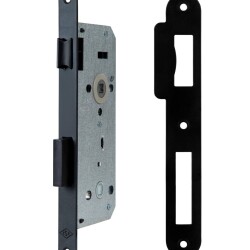 Sym Kilit Wc 40x23mm Sessiz Eko Siyah (Han) - Sym