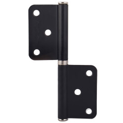 Sym Non-directional Hinge 12Cm Aluminium Cerman Black - Sym