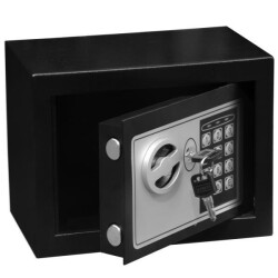 Sym Şifreli Para Kasası Küçük Siyah - Sym