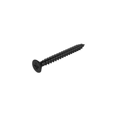 Sym Phillips Head Cabinet Screw with Sharp Point 6.3x50 mm Black - 1