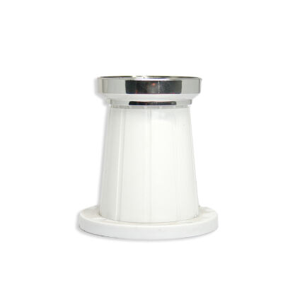 Sym Plastic Leg 8Cm Hanzade Chrome White Striped - 2