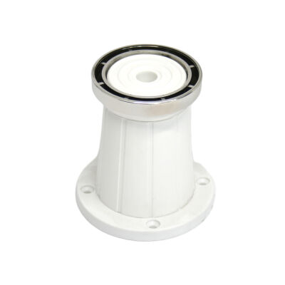 Sym Plastic Leg 8Cm Hanzade Chrome White Striped - 1