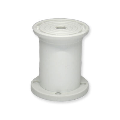 Sym Plastik Ayak Jumbo Beyaz Yuvarlak Tabla 8cm - 1