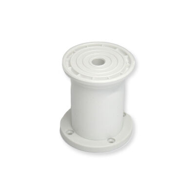 Sym Plastik Ayak Jumbo Beyaz Yuvarlak Tabla 8cm - 2