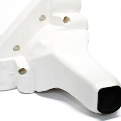 Sym Plastik Lükens Ayak Sultan Beyaz 14cm - 2