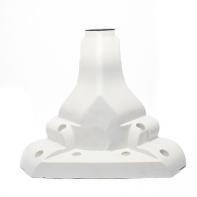Sym Plastik Lükens Ayak Sultan Beyaz 14cm - 1