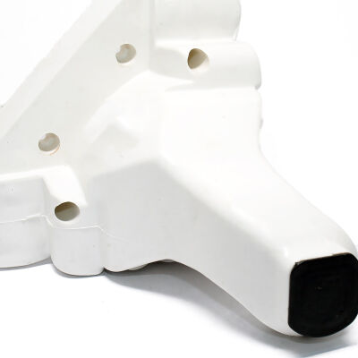 Sym Plastik Lükens Ayak Sultan Beyaz 14cm - 2